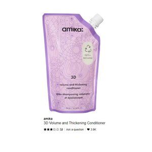 Amika 3D Volume and Thickening Conditioner 16.9 Oz